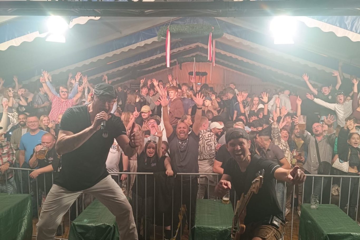 Livemusik auf der Bamberger Sandkärwa Bamberger Sandkärwa Liveband